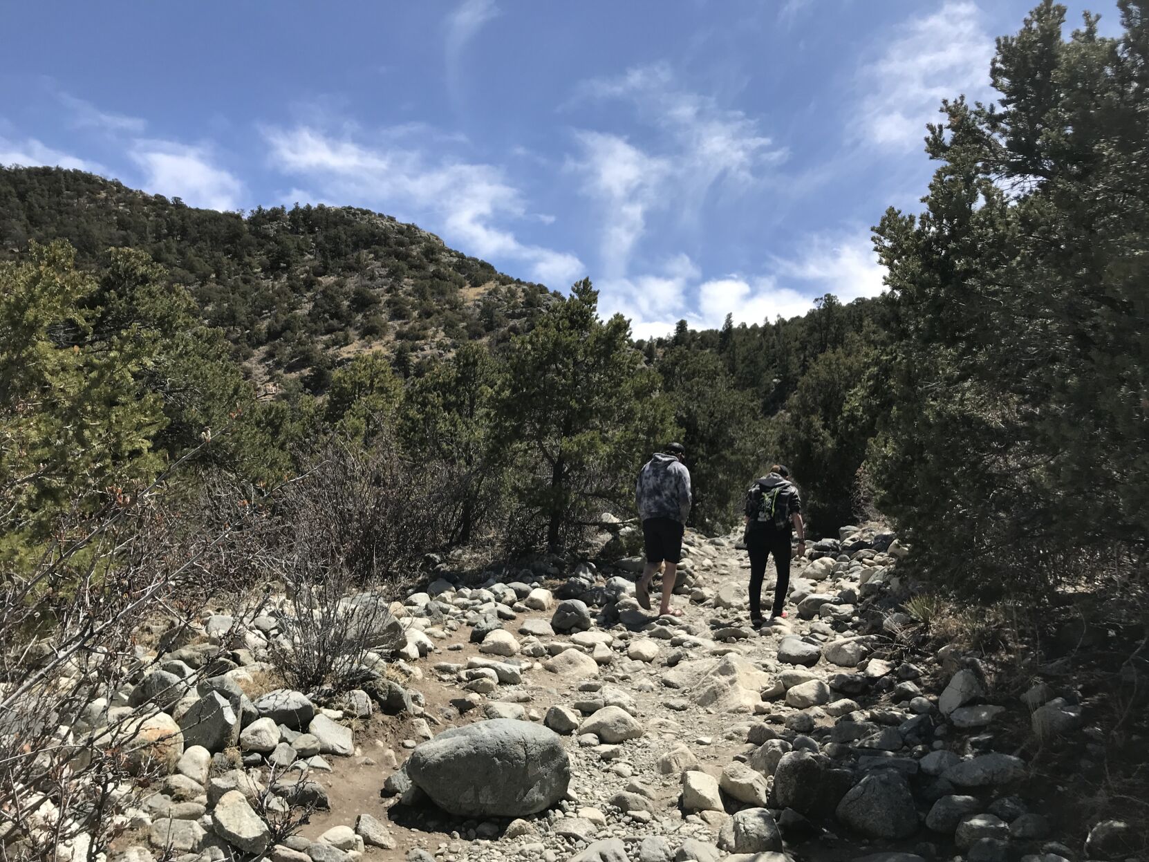 Zapata Falls Trail in southern Colorado's San Luis Valley. Photo by Seth Boster, The Gazette (Seth Boster, The Gazette)