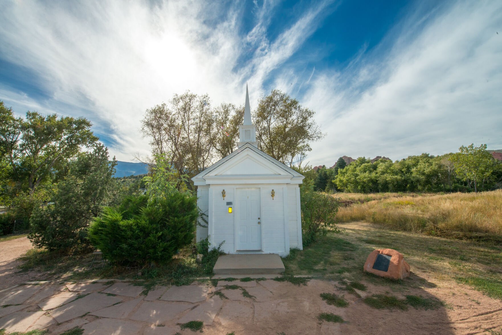 American Mother's Chapel on the Rock Ledge Historic Ranch in Colorado Springs. (Courtesy of Joe and Robin Photography)