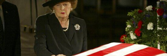 Margaret Thatcher statue pelted with eggs hours after installation