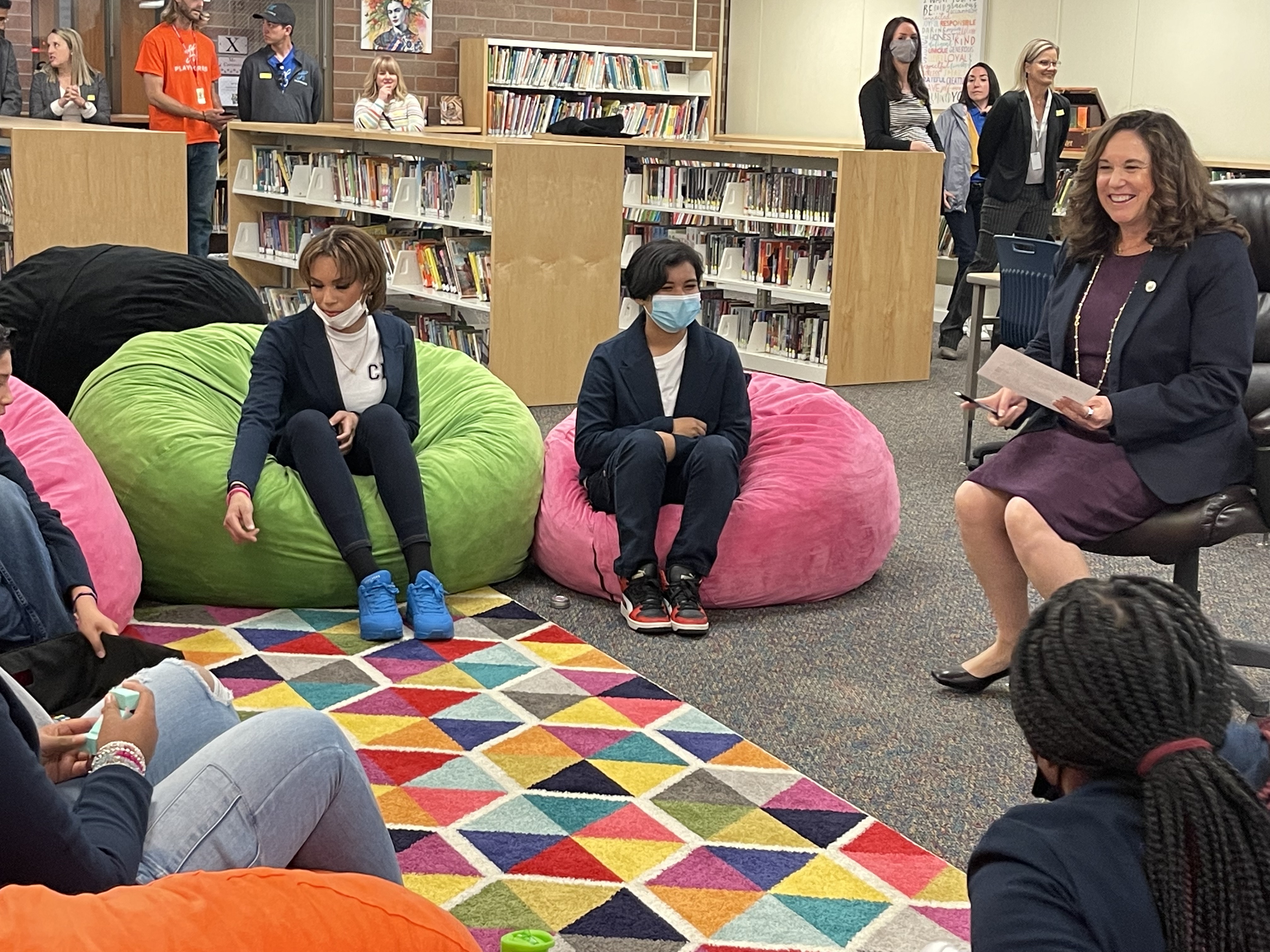 Deputy secretary of education visits Aurora