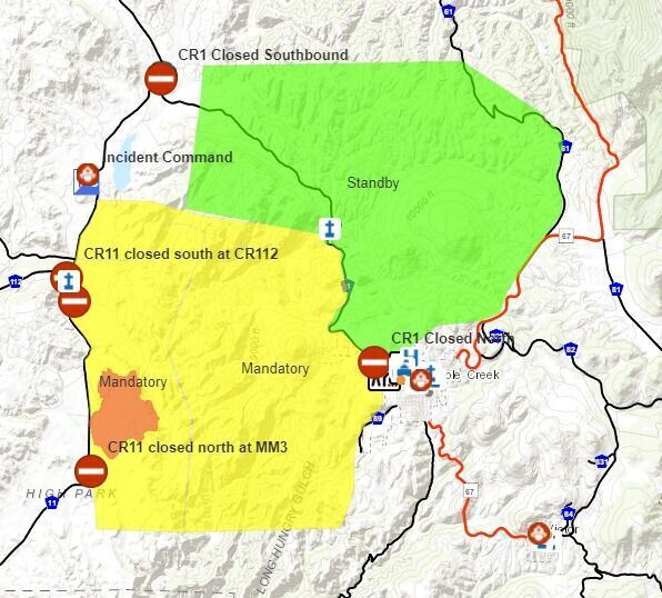 Update: High Park fire has grown to 1,172 acres, containment at 10 percent, says Teller County Sheriff’s Office