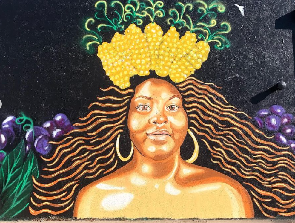 One of Molly McClure's murals in Colorado Springs. (Contributed photo)