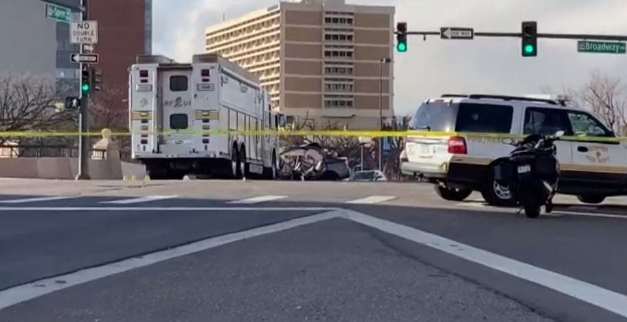 Crash with Denver Fire vehicle
