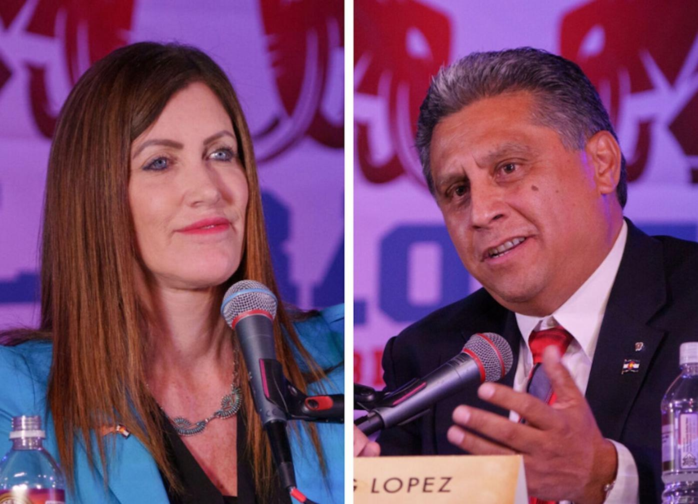 Ganahl Lopez debate