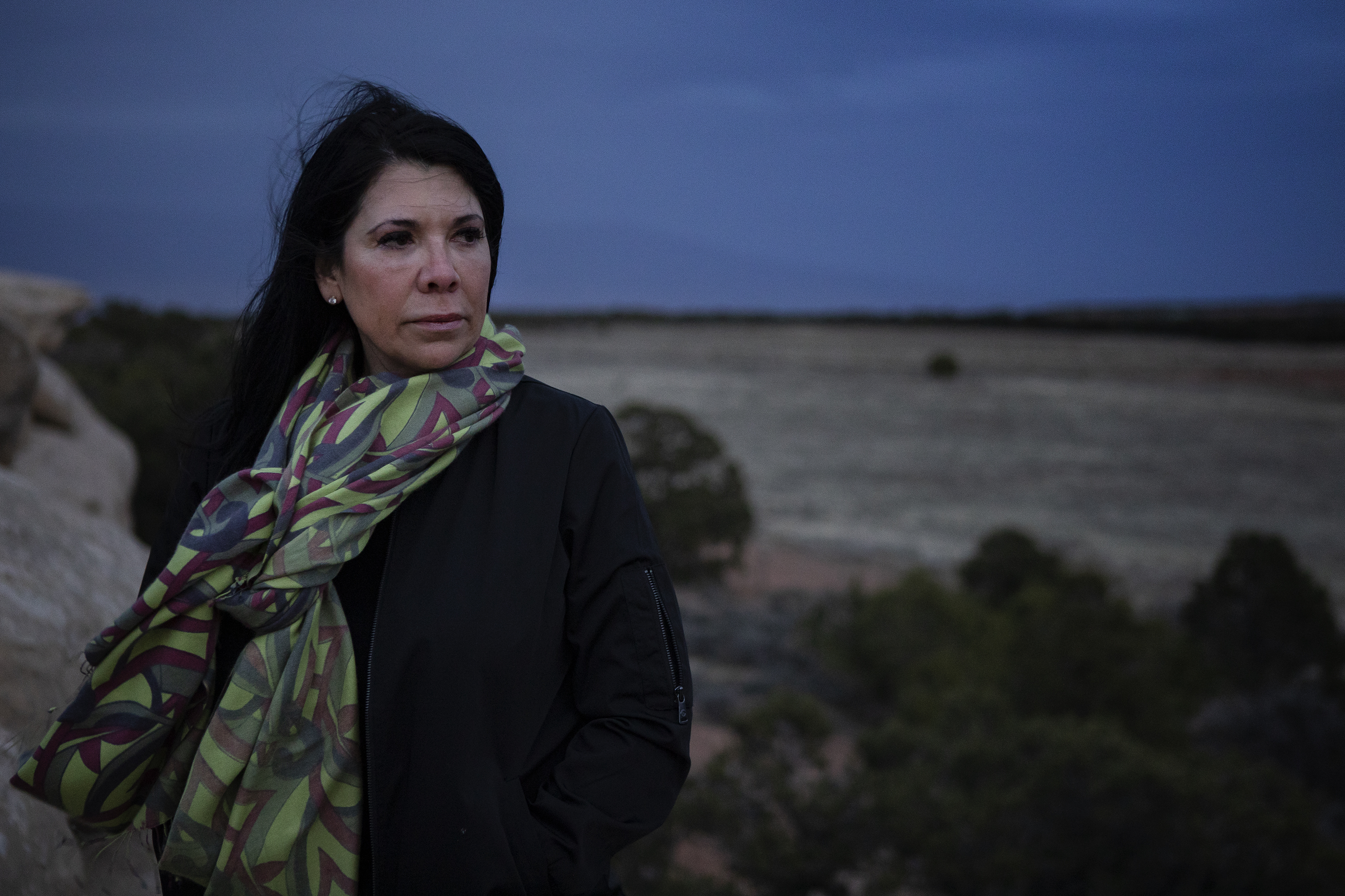 Andrea Thomas, who’s daughter Ashley Romero died from fentanyl in 2018, poses for a portrait on Tuesday, April 19, 2022, in Mesa County, Colo. (Timothy Hurst/The Denver Gazette) (Timothy Hurst)