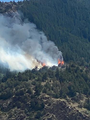 Snowcreek fire 50% contained