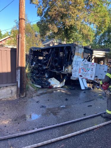 One dead after RV fire near City Park