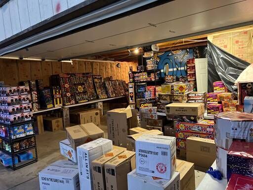 Colorado police seize thousands of pounds of fireworks
