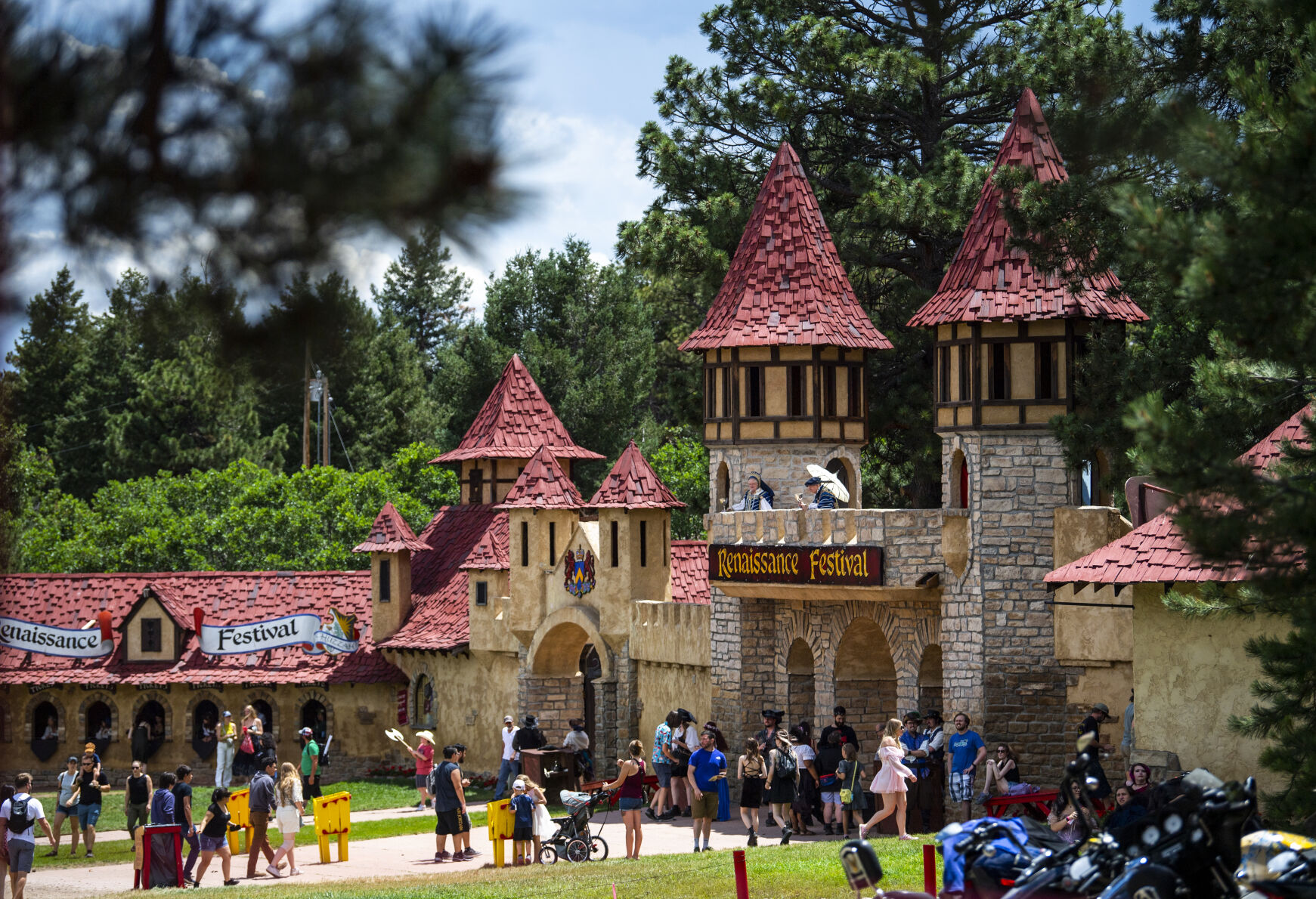 Moments from the Colorado Renaissance Festival in Larkspur on Saturday, July 16, 2022. The festival runs every Saturday and Sunday from 10 a.m. to 6:30 p.m. through August 7. (Parker Seibold / The Gazette) (Parker Seibold / The Gazette)