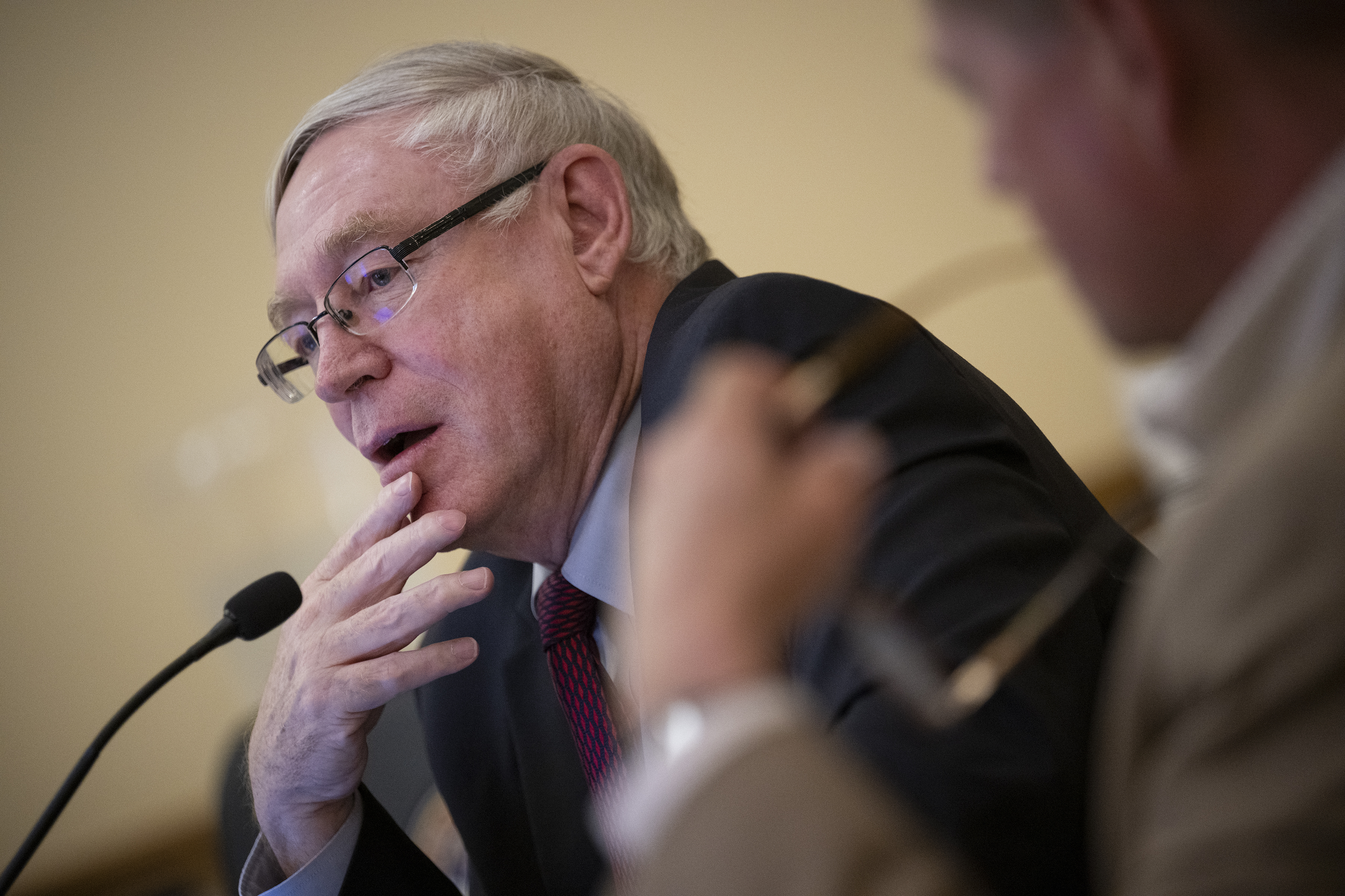 Legislative Interim Committee member Sen. Bob Gardner listens to testimony on Wednesday, August 10, 2022, at the State Capitol building in Denver, Colo. (Timothy Hurst/The Denver Gazette) (Timothy Hurst)