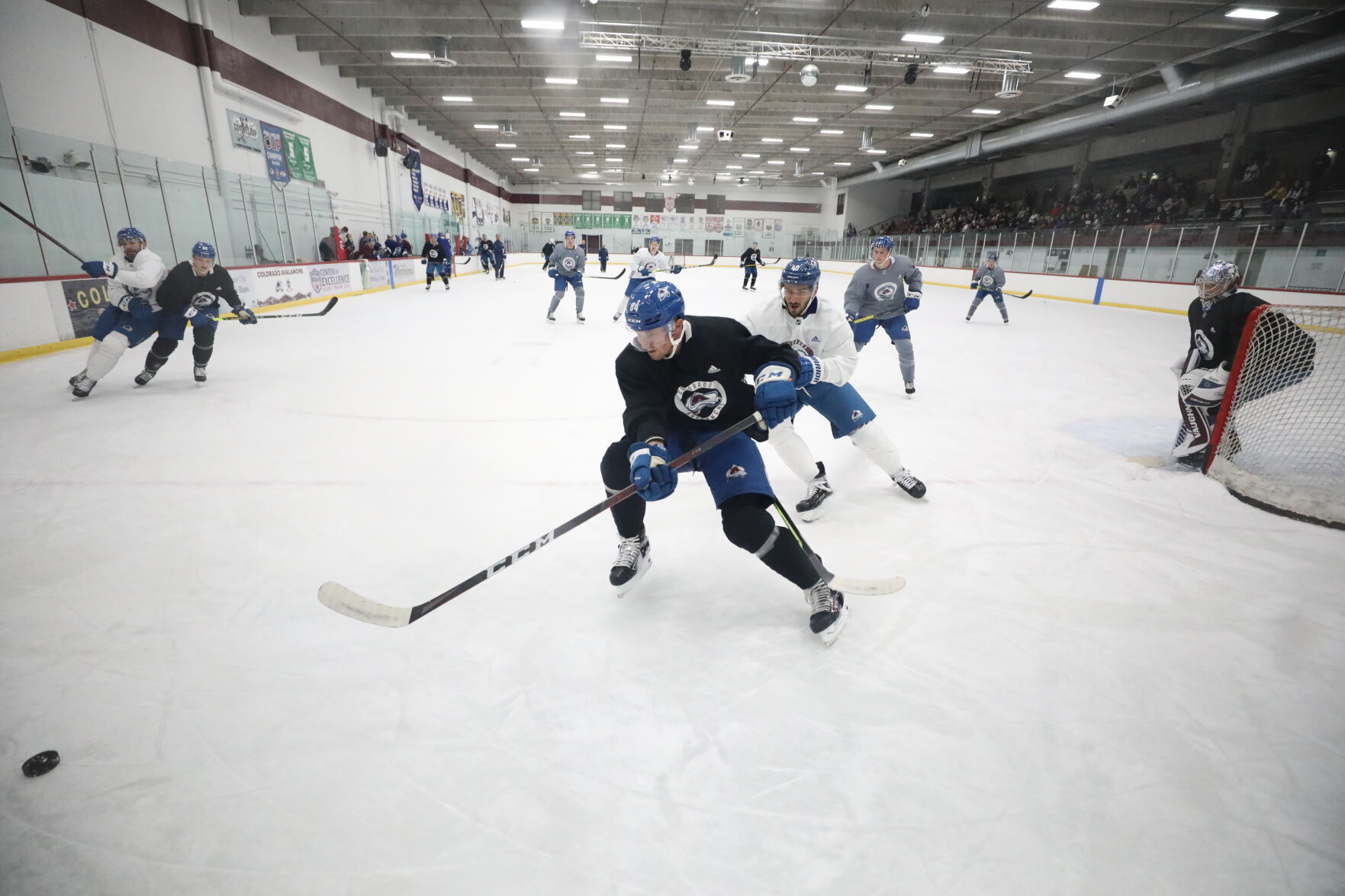 Clurman drill (Graisen Eatchel, courtesy of Colorado Avalanche)