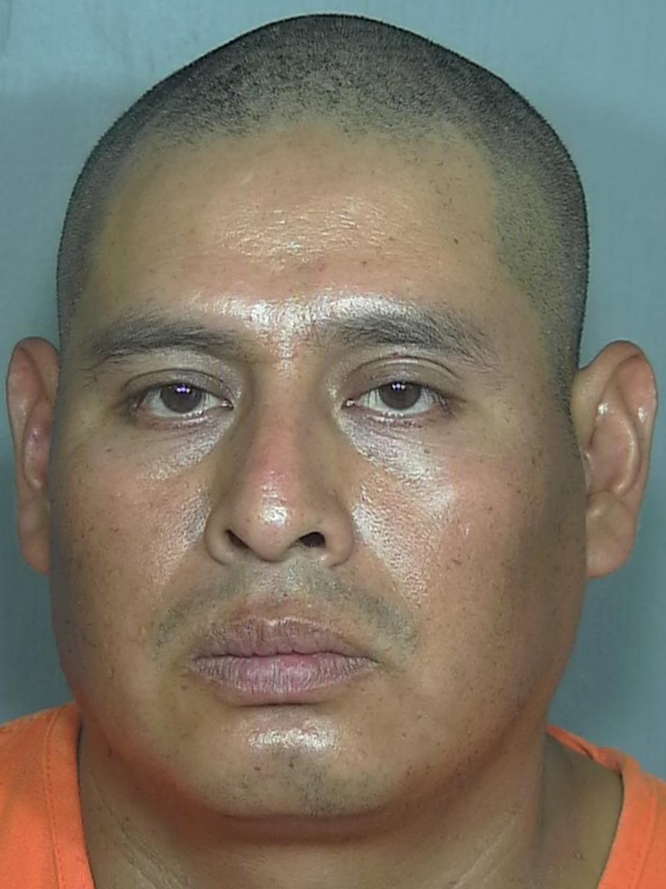 Norberto Garcia-Gonzales, 35, was arrested on charges of leaving the scene of an accident involving death, a felony, and careless driving causing death, a traffic infraction. He's suspected in the hit-and-run death of Deputy Alexis Hein-Nutz, 24, late Sunday in the area of Colorado Highway 392 and County Road 37, east of Windsor. (COURTESY OF WELD COUNTY SHERIFF'S OFFICE)