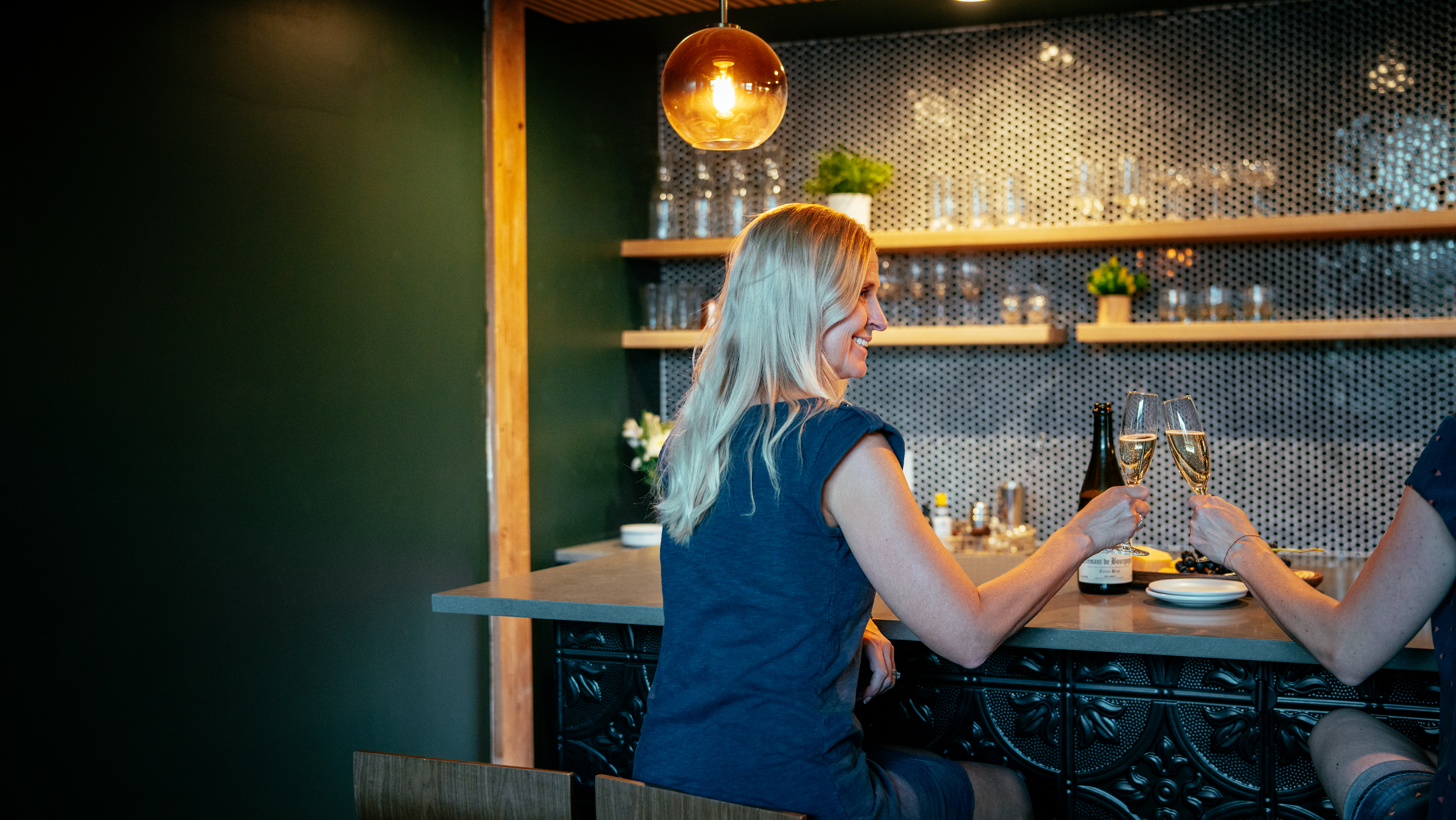 Birch Road, an independent “neighborhood clubhouse” for members to bring their own alcohol and socialize, opened earlier this month at 3845 Lipan St., Denver. (COURTESY OF BIRCH ROW)