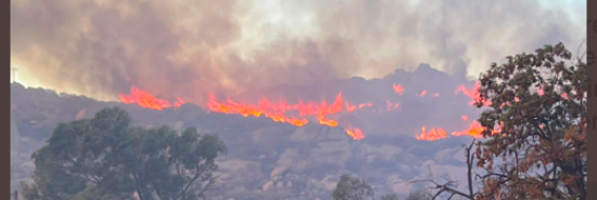 Raging southern California wildfire kills two people