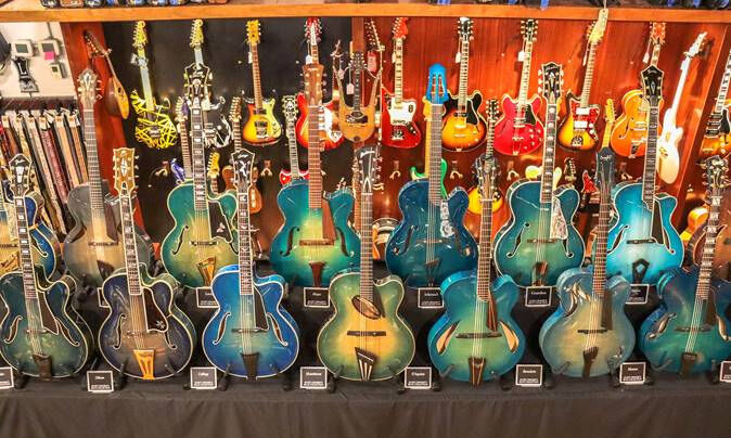 A collection of 22 Archtop Guitars are coming to Arvada on Sunday (Sept. 11). (Courtesy)