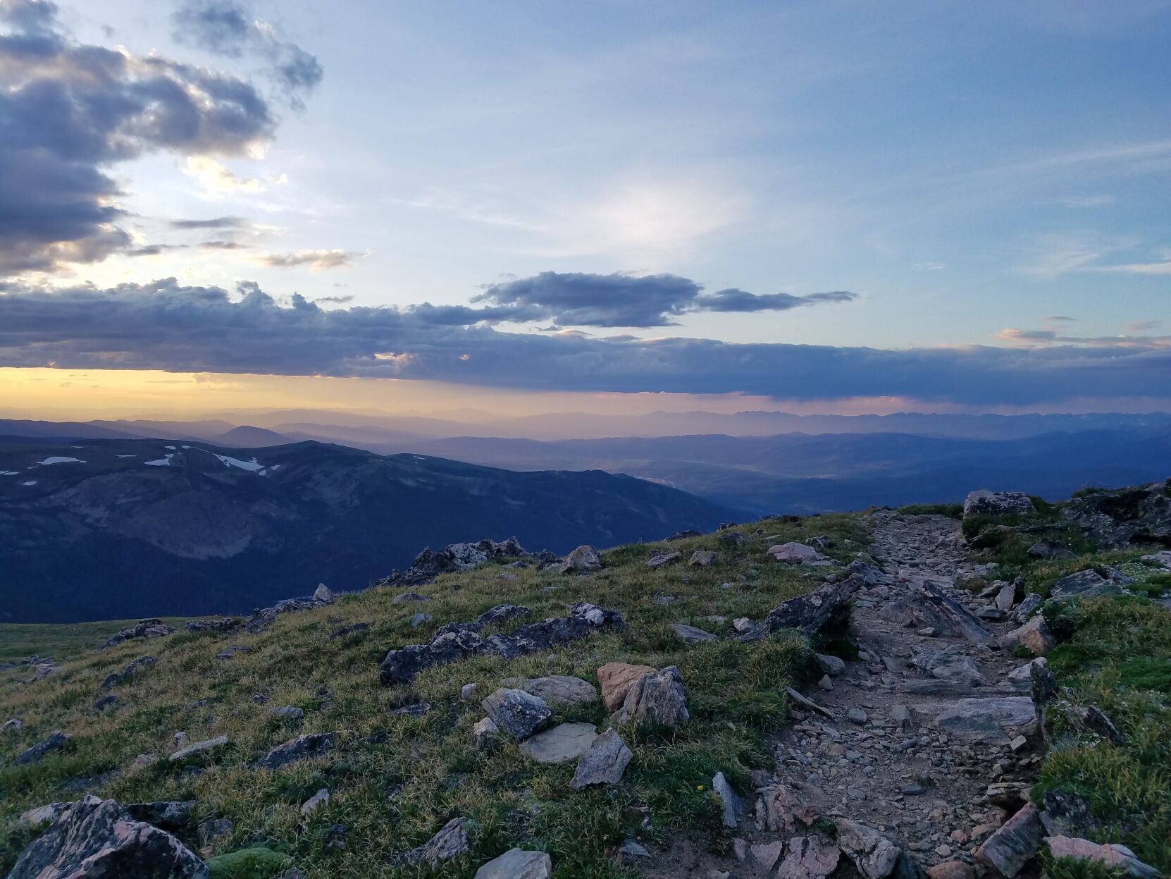 The trail along Mount Flora off Berthoud Pass. Photo courtesy Annalise Grueter