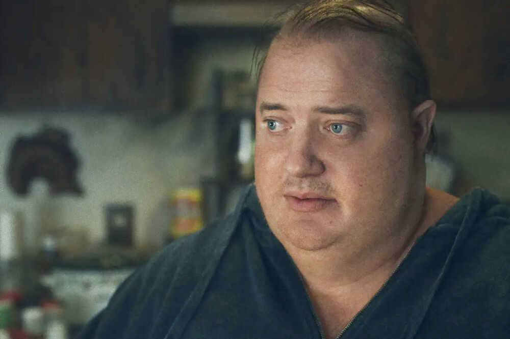 Brendan Fraser, who stars in 'The Whale,' says Charlie is 'far and away the most heroic man I have ever played.' (Courtesy A-24)