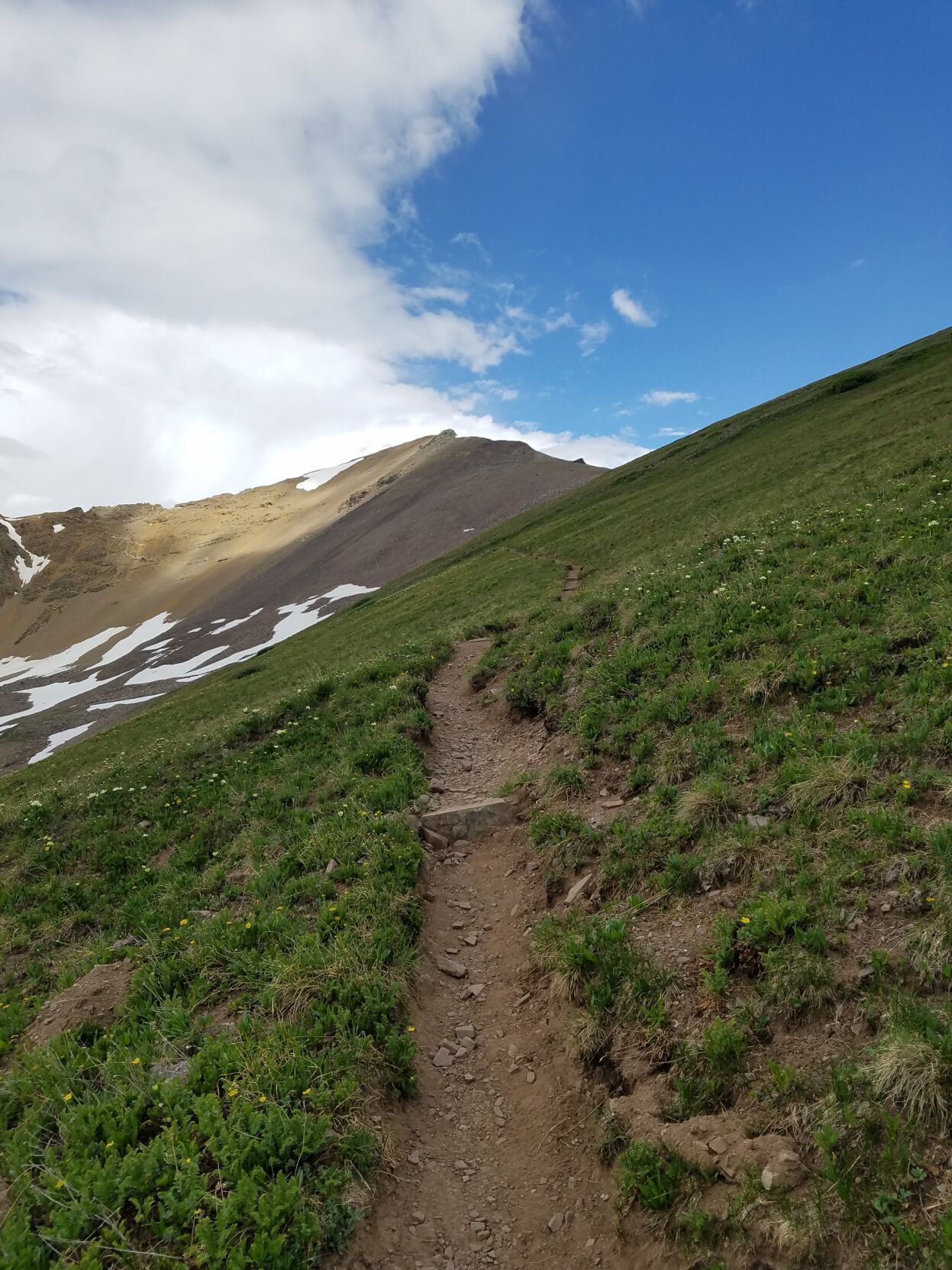 ABOVE: The trail covering Electric Pass in the Elk Range is a favorite of Annalise Grueter, who has written a book about trail runs in Colorado.