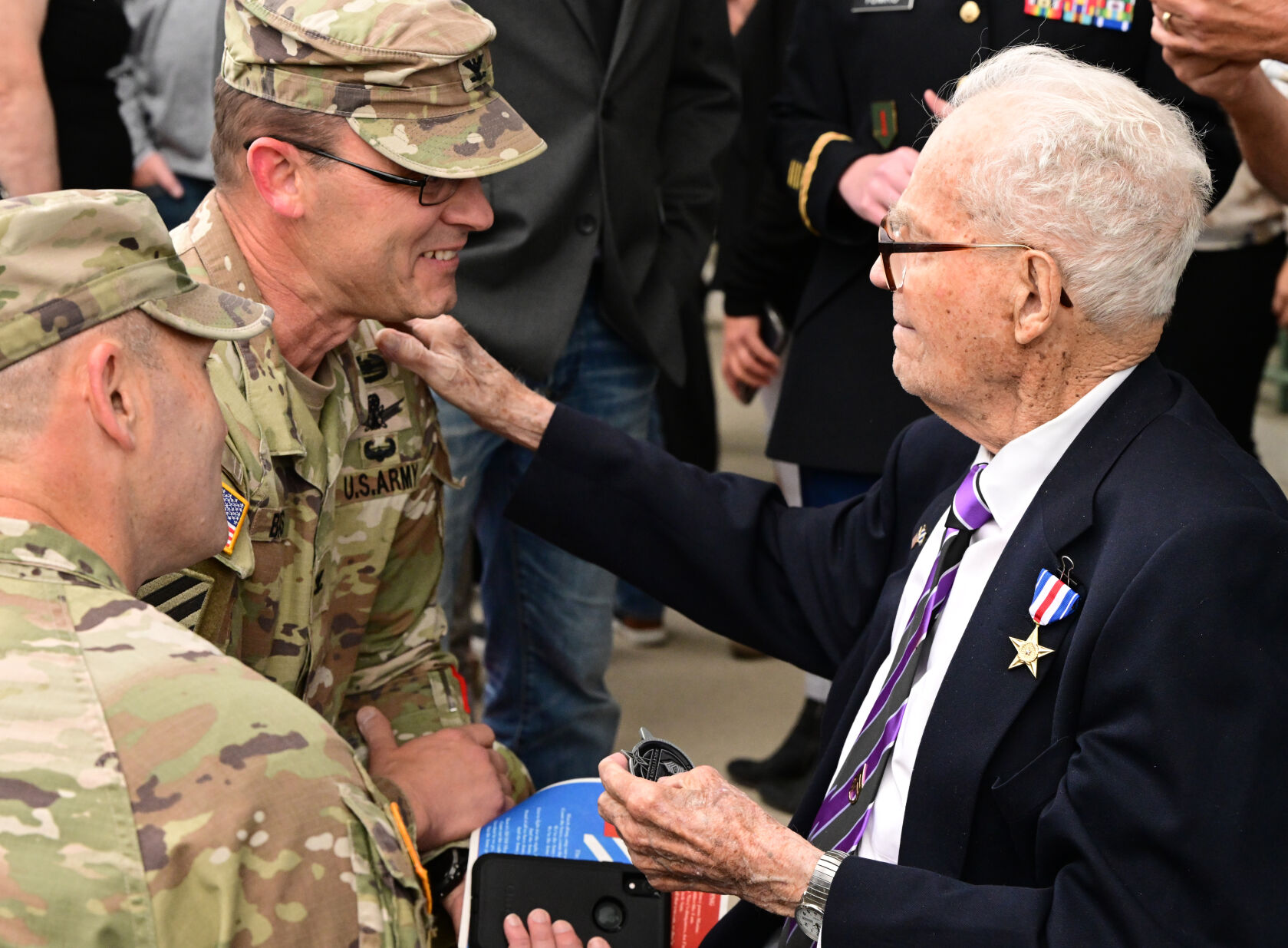 107-year-old Harold Nelson, thought to be Colorado’s oldest WWII vet, receives Silver Star