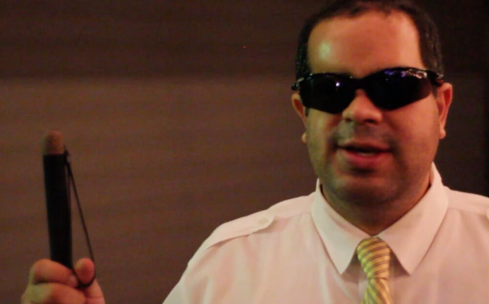 Blind Café ambassador Richie Flores is also a musician who will be performing at this weekend's events in Boulder.