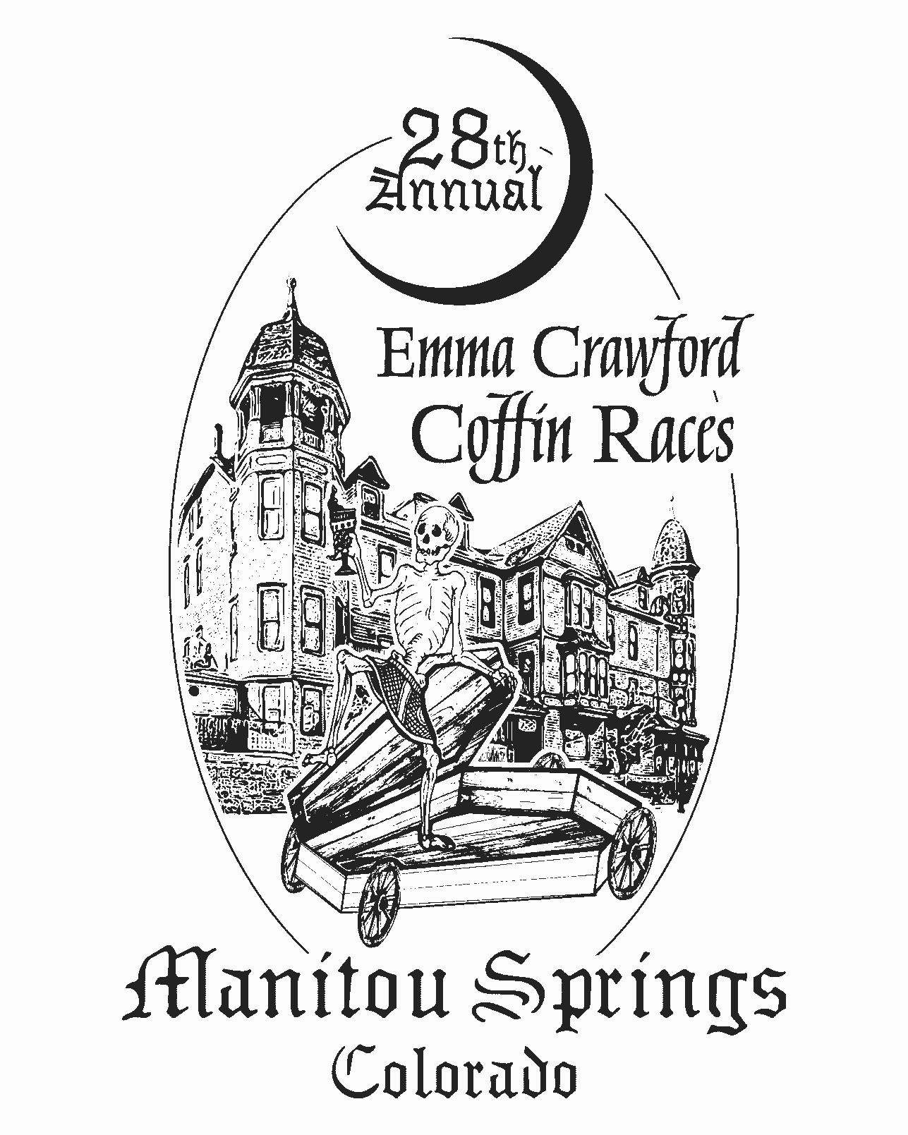 After a pandemic-modified event in 2021, the Emma Crawford Memorial Coffin Races and Festival fully return to Manitou Springs Saturday. (Courtesy image) (Courtesy image)