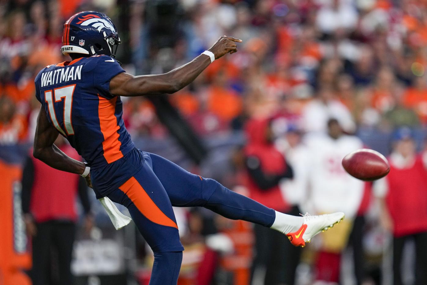 For Corliss Waitman, the Broncos’ game in London is chance to play in front of family, friends for first time
