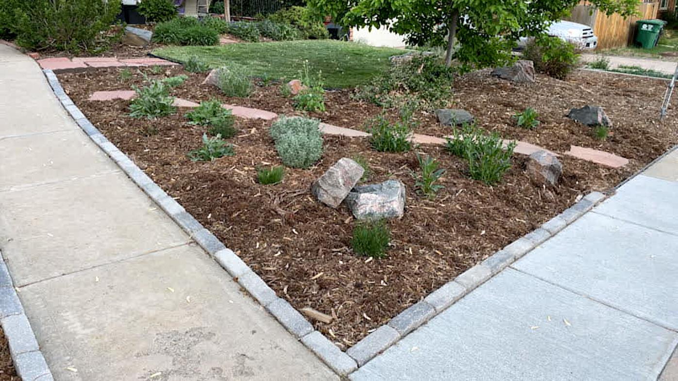 Denver Water Garden In A Box landscape transformation spring 2022