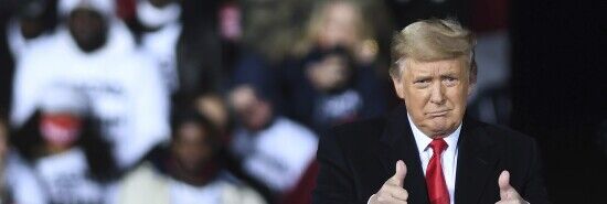 Trump card: Forecast predicts Donald Trump is set to be the big winner on election night