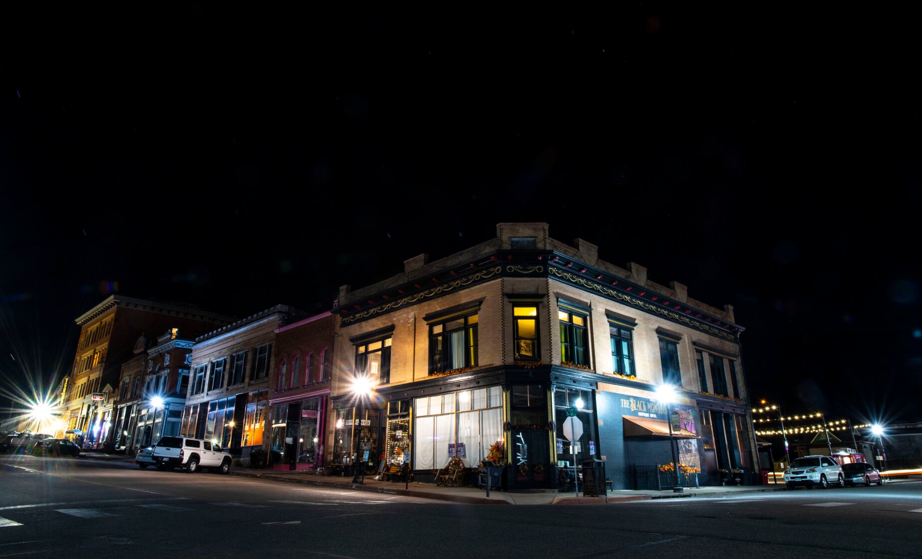 A hotel of horror in an old, remote mining town of Colorado