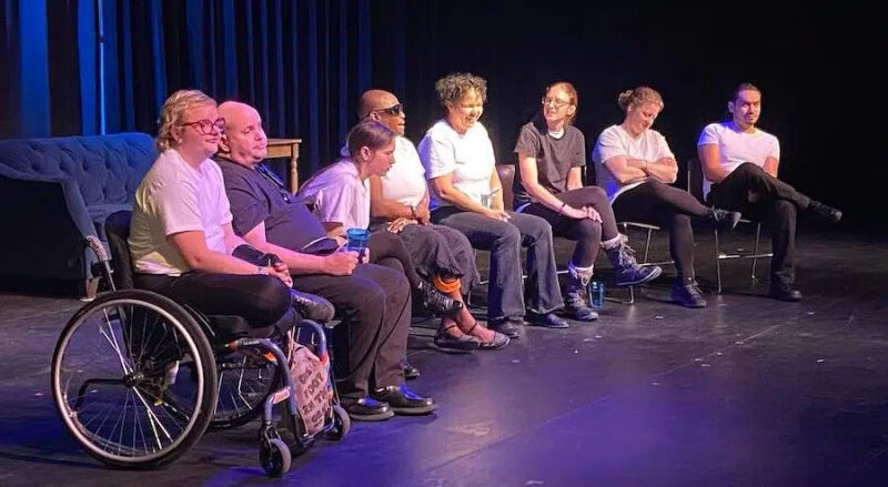 Phamaly Theatre Company's latest original fall offering varies from its annual sketch-comedy format. It's called 'Vox Vergere' and plays through Sunday at the People's Building in Aurora.
