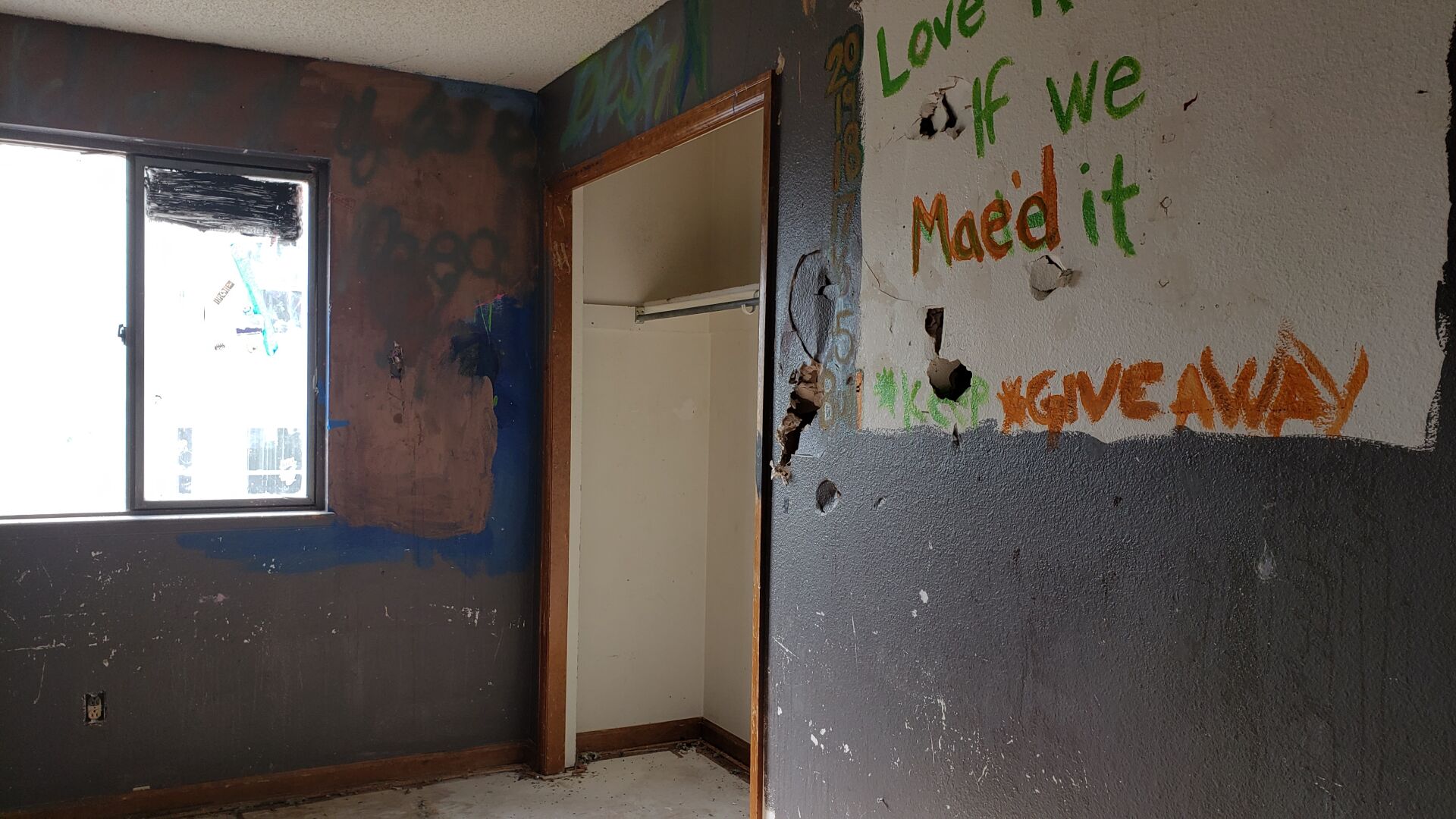Every room in B. Lin’s home in northeast Colorado Springs was ruined by squatters, who illegally occupied the residence while she was out of town. (Debbie Kelley, The Gazette)