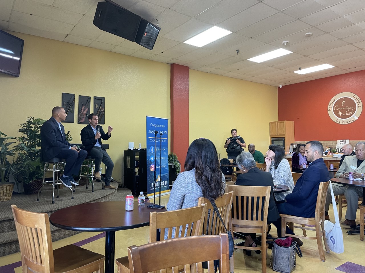 Congressman Jason Crow holds roundtable with African American leaders in Aurora