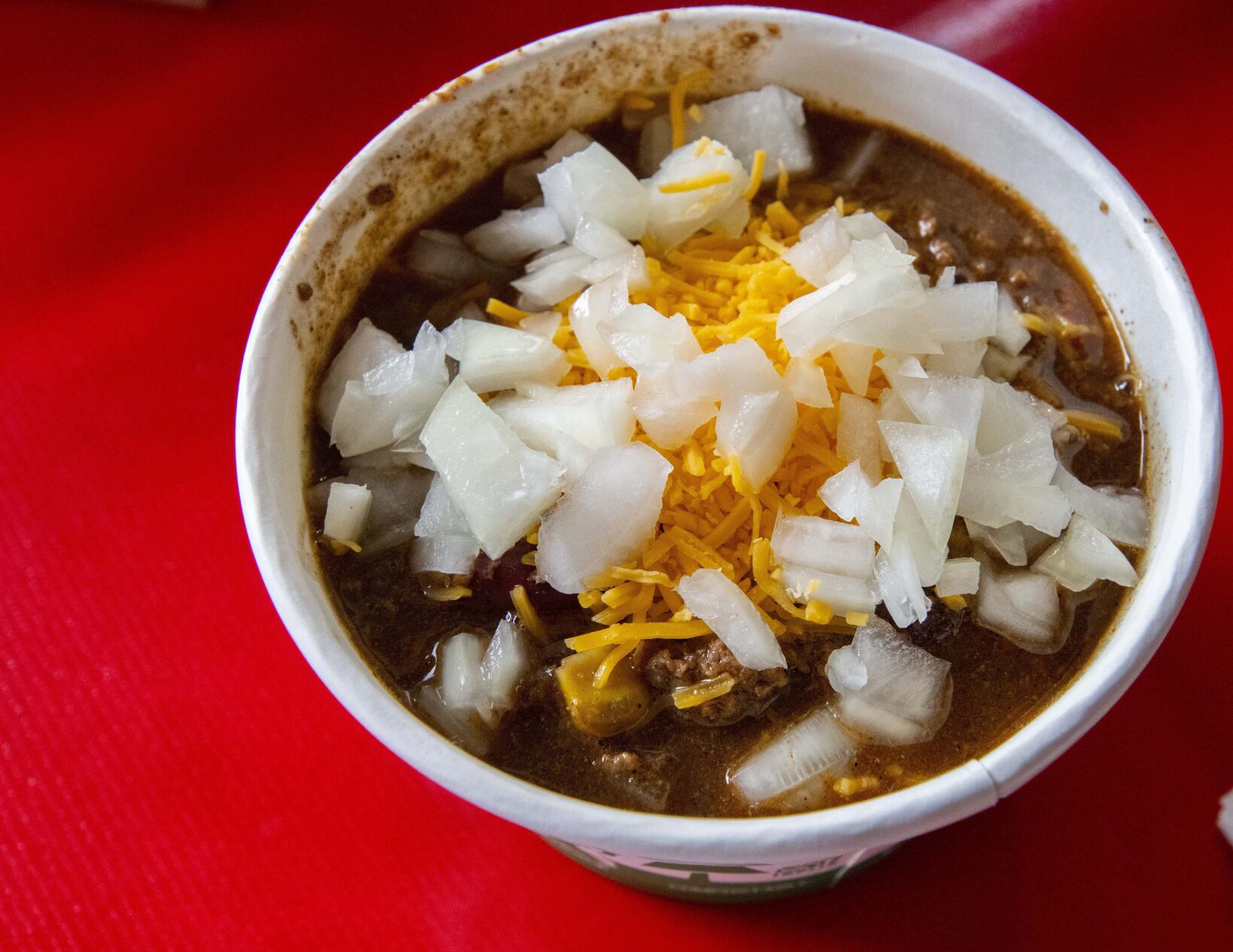The buffalo chili at the Colorado Cherry Co. outside Lyons, Colo., Sept. 27, 2022. (The Gazette, Christian Murdock) (Christian Murdock/The Gazette)