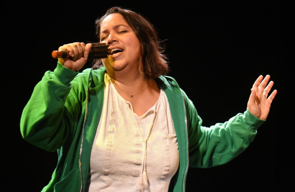 GerRee Hinshaw discovered her own voice listening to her mom singing to Linda Ronstadt – and then joining in. On July 24, she won a Henry Award for her woek in her own original musical,