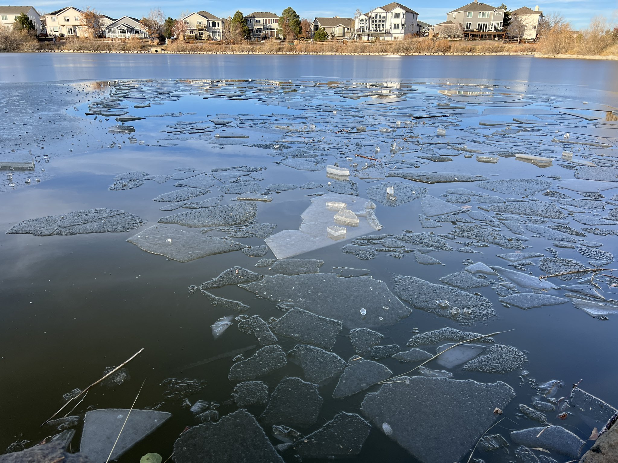 Douglas County children rescued after falling through ice