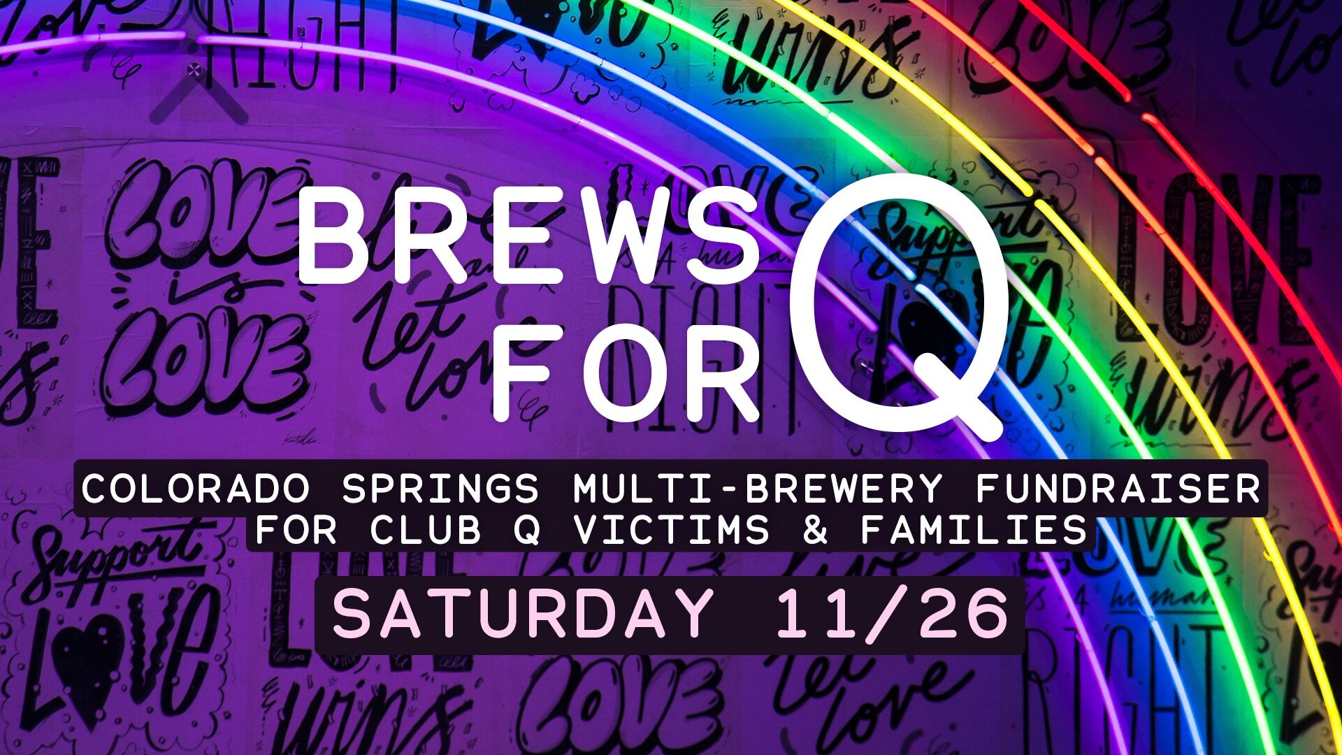 Visit your favorite Colorado Springs area craft brewery on Saturday, and odds are a portion of your tab will help support survivors and victims of the Nov. 19 mass shooting at Club Q. Check brewery Facebook pages for details about the plans at individual establishments.