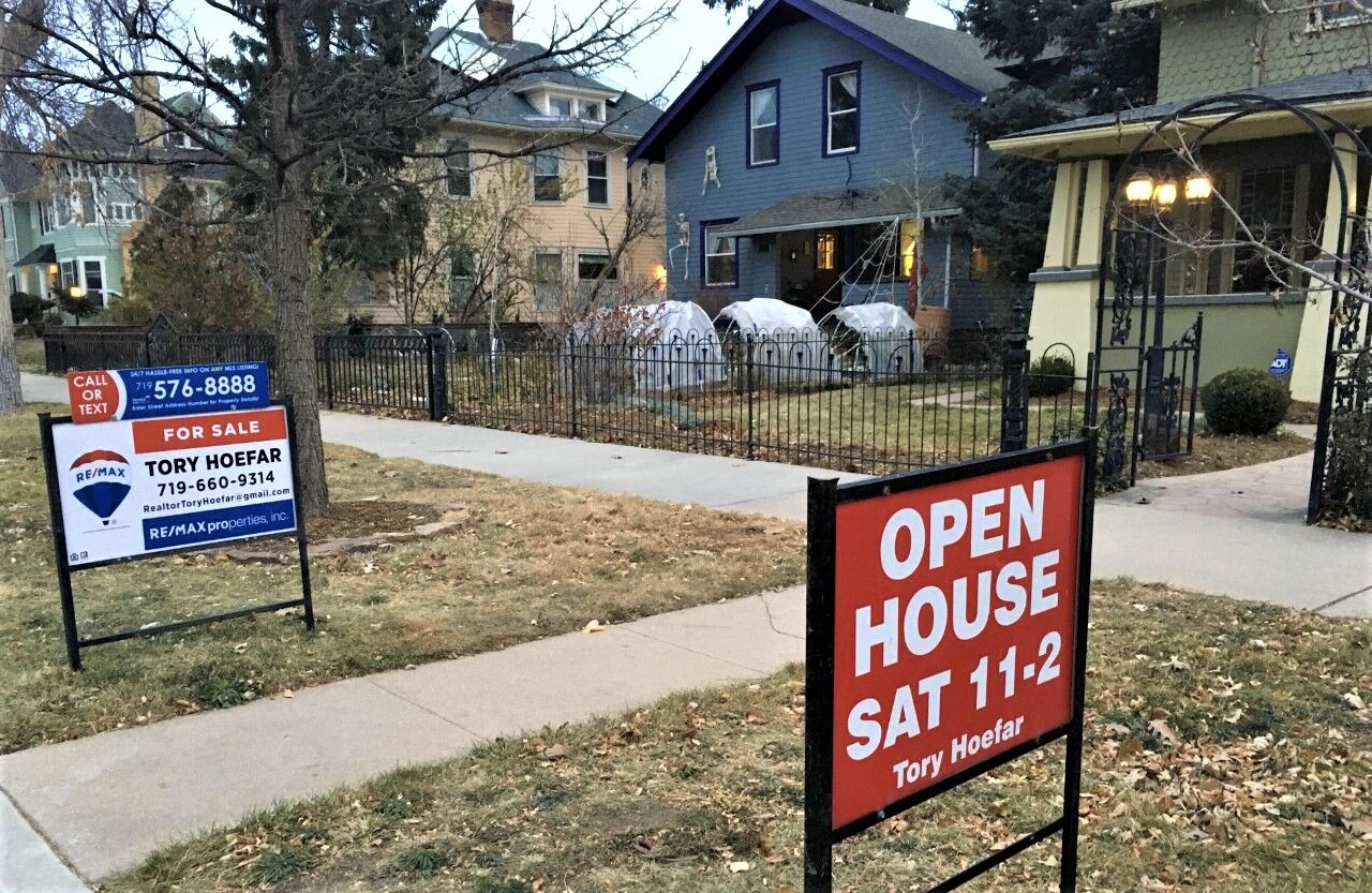 The supply of homes for sale in the Colorado Springs area has spiked in recent months, while sales have fallen, in large part because higher mortgage rates have priced many buyers out of the market. (RICH LADEN, THE GAZETTE)