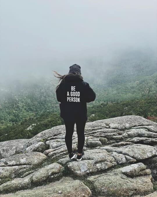 Be a Good Person sweats (Courtesy Be a Good Person)