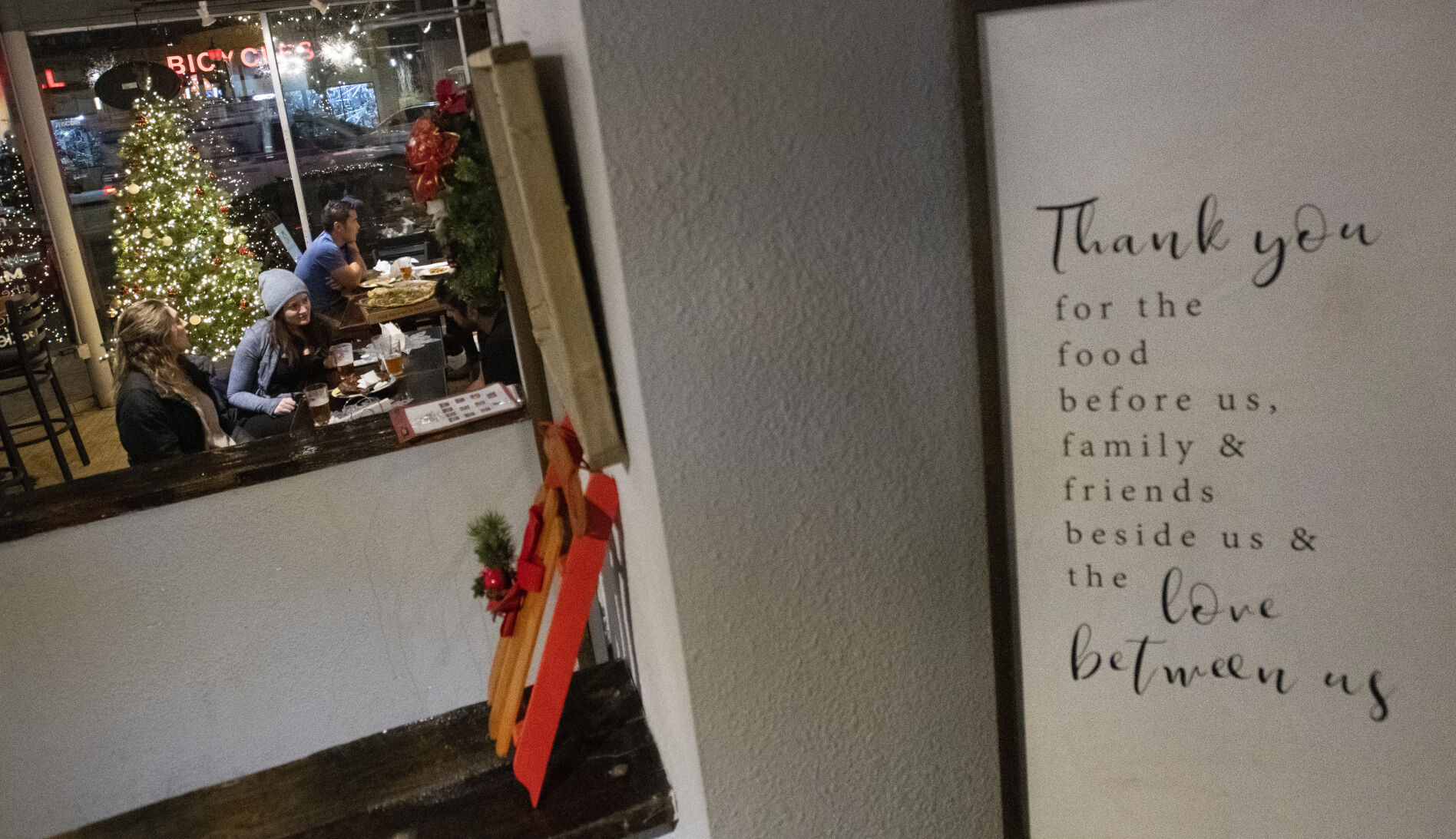 Inspirational messages hang on the walls of Brewability. (Christian Murdock,The Gazette)