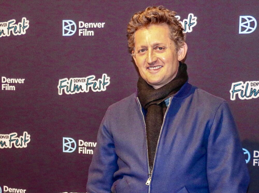Alex Winter of 'Bill and Ted' fame is at the Denver Film Festival with his documentary, 'The YouTube Effect.' More info below. (JOHN MOORE)