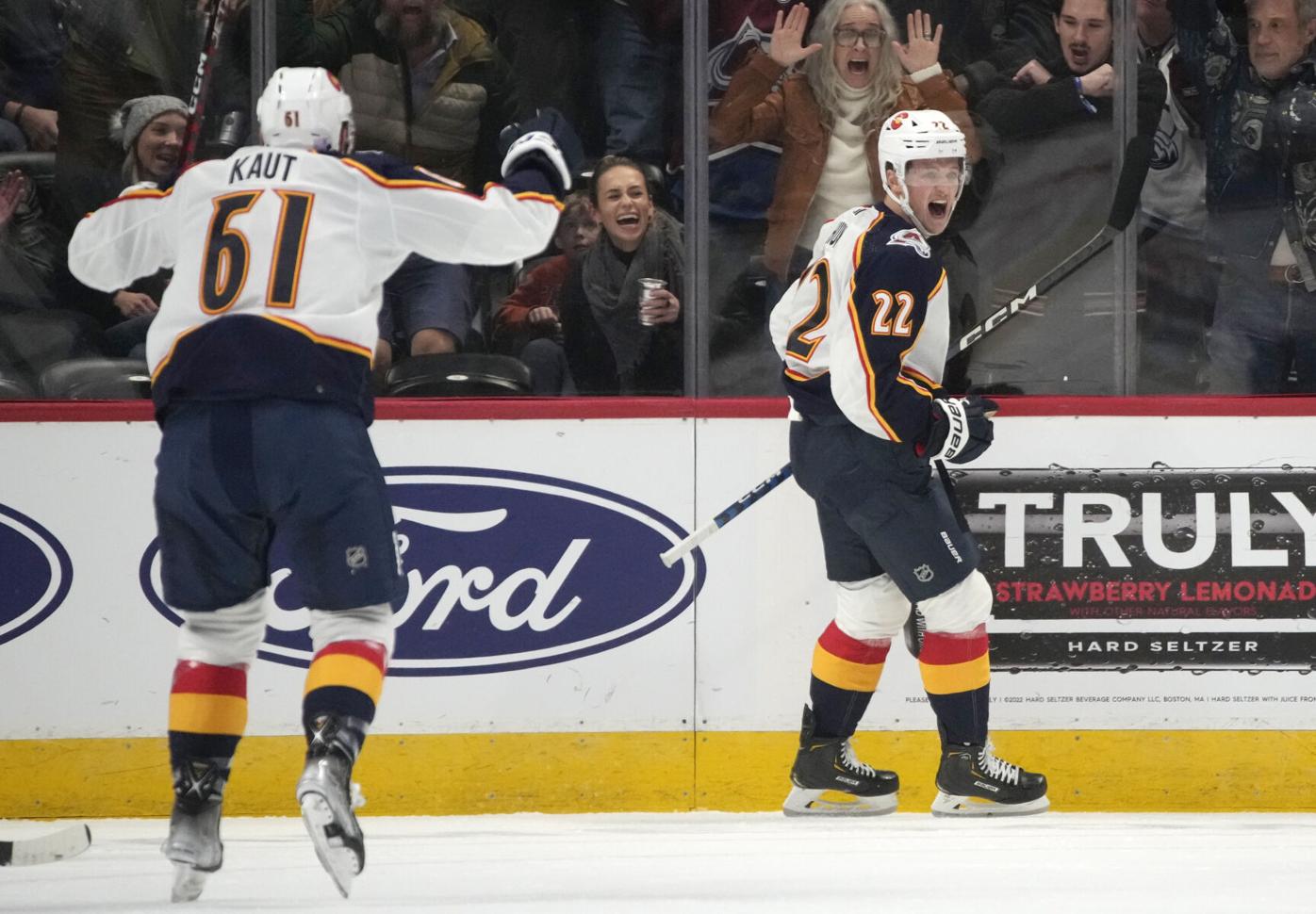 Dryden Hunt scores first Avalanche goal since added on waivers: ‘It takes a little bit of weight off the top guys’