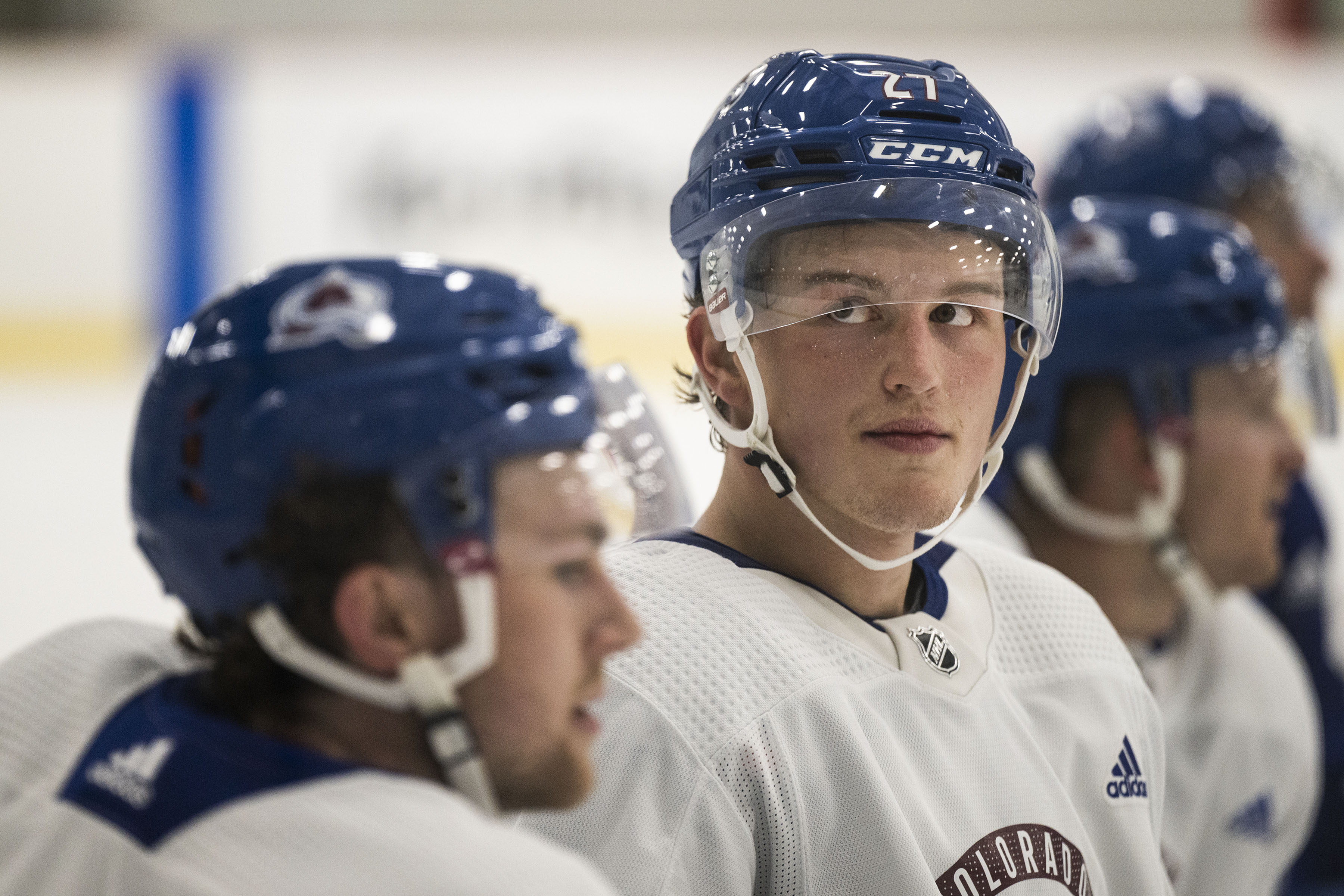 Avalanche first-round pick Oskar Olausson called up for NHL debut: ‘I think he’s got a high ceiling’