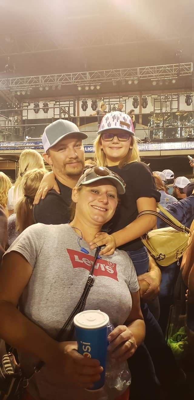 Ashley Paugh was married to her high school sweetheart, Kurt Paugh, and was mom to an 11-year-old daughter, Ryleigh (Courtesy of Stephanie Clark)