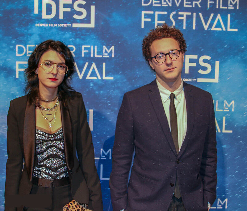 Boulder natives Daniel Goldhaber and producer Isa Mazzei appeared at the 2018 Denver Film Festival with 'Cam.' (John Moore, The Denver Gazette)