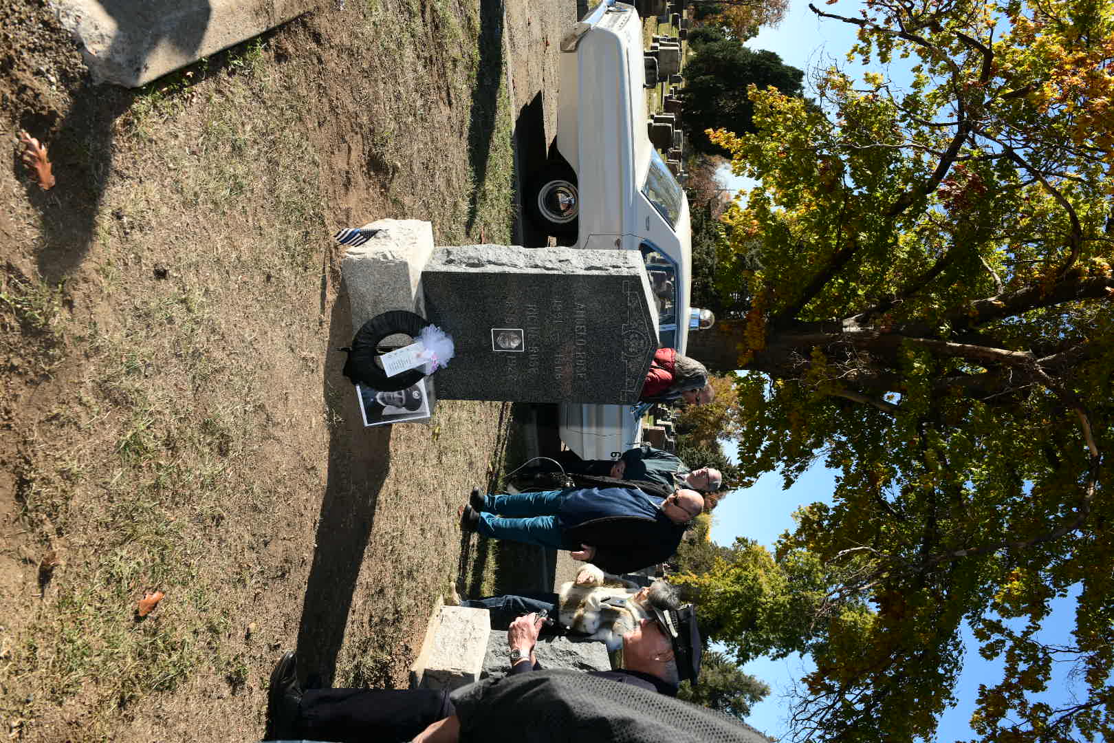 Officer Richie Rose is buried at Crown Hill Cemetery in Wheat Ridge. He was gunned down at 38th and Lipan 100 years ago on a sunny Halloween morning. There was never an arrest in his murder although his family believes he was killed by his wife's own brothers in retaliation for his decision not to take payoffs from the Mafia. (Jim Medford)