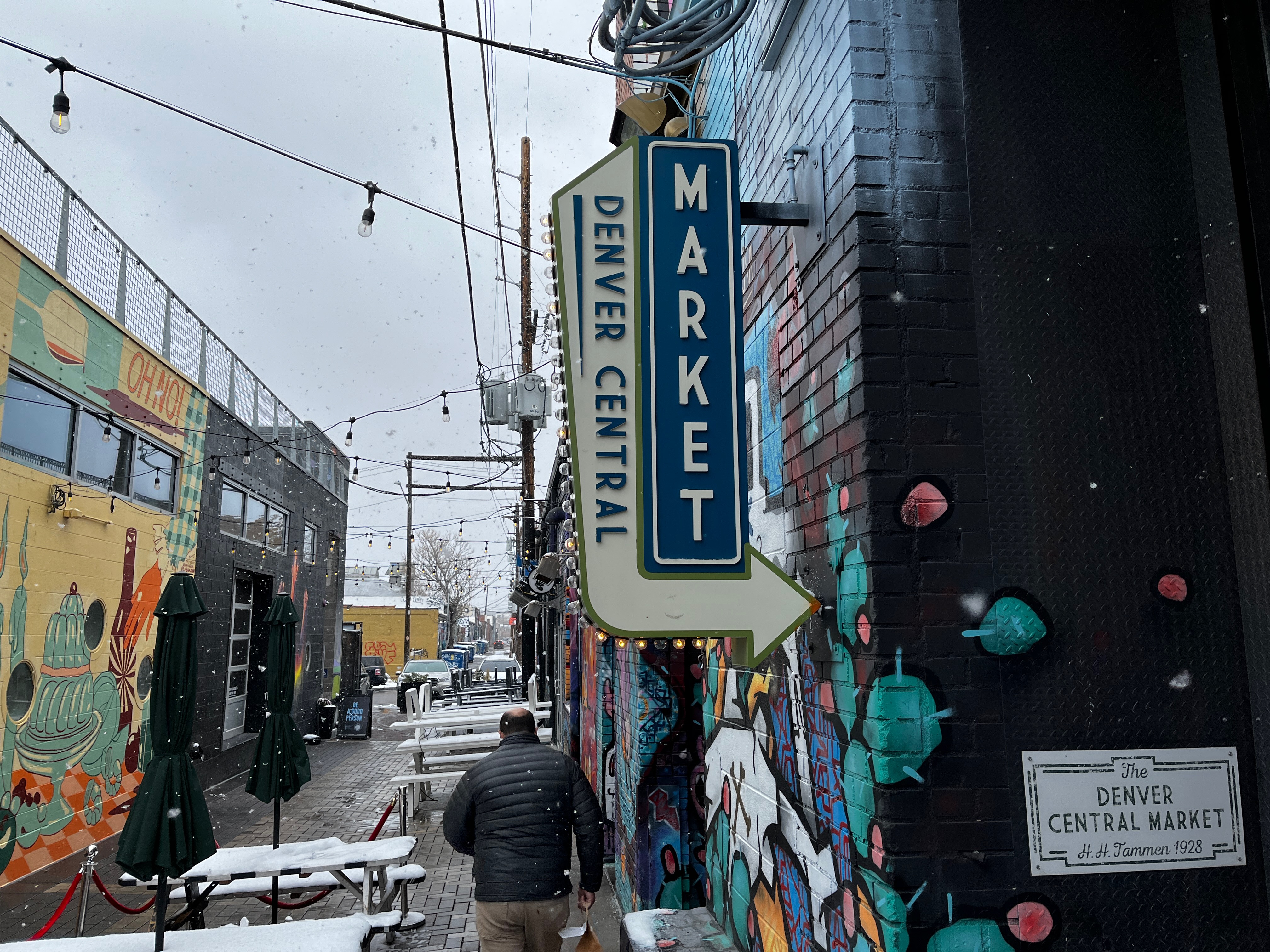 The Denver Central Market is one of several buildings owned by EDENS, a nationwide commercial real estate company that owns part of the 2700 block of Larimer street in Denver.