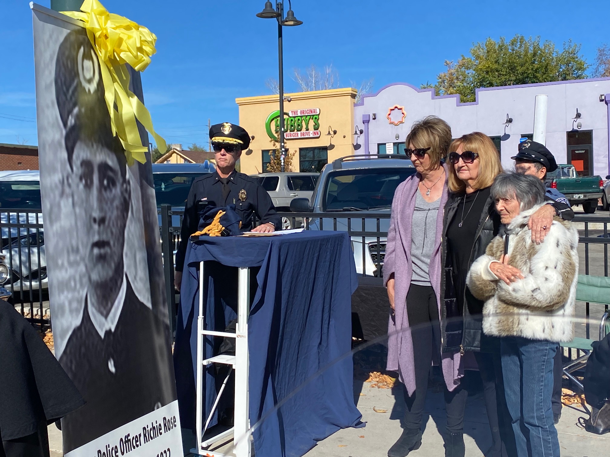 Relatives of Richie Rose, Nancy McLean, Phyllis Rutherford and Elwin