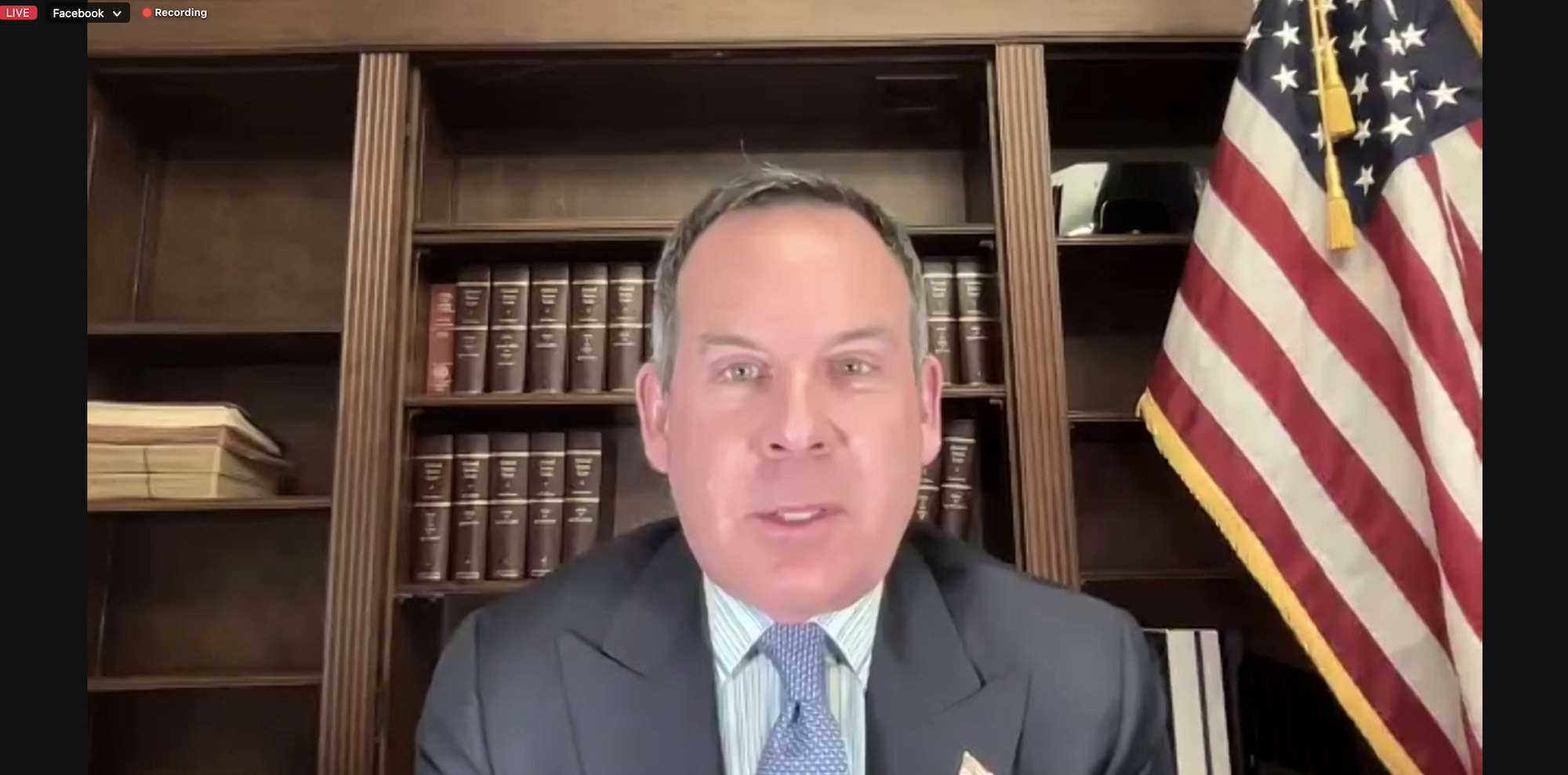 Democrat Adam Frisch says he has formally conceded the race to U.S. Rep. Lauren Boebert after nearly complete vote count showed the Republican incumbent with a narrow lead in Colorado's 3rd Congressional District. Frisch delivered the message in a Zoom teleconference on Friday, ,Nov. 18, 2022. ((via Zoom))