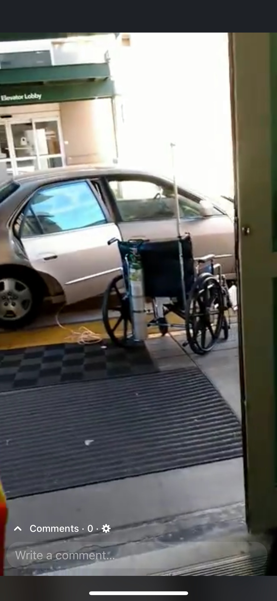 Charlene Slaugh left her wheelchair at the hospital door last Sunday when she was discharged after 22 days. (COURTESY OF TINA SIEGFRIED)