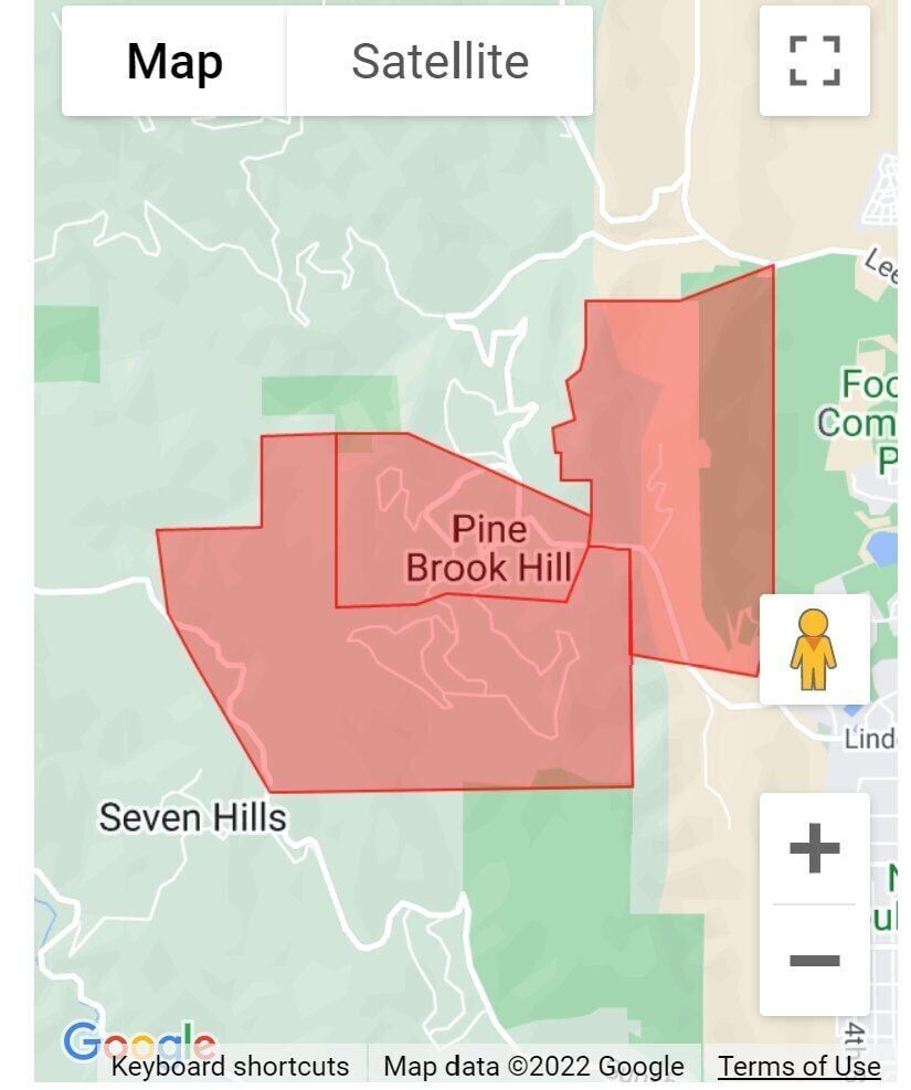 Boulder County officials issued an evacuation order for residents in the area of the 2900 block of Sunshine Canyon, north west of the city west of the Foothills Community Park. Authorities gave the City of Boulder all clear as of 4:49 p.m. (Courtesy of the Boulder County Sheriff's Office)